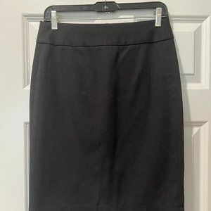 Banana Republic Sloan Black Pencil Skirt